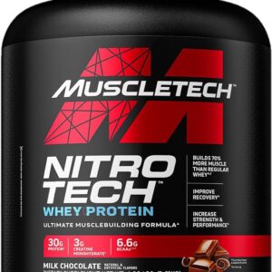 MuscleTech NitroTech Whey Protein Powder