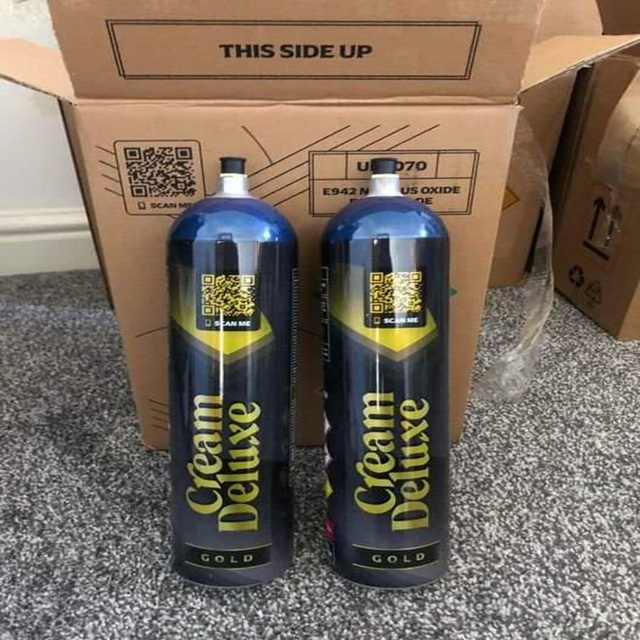 Cream Deluxe Gold 580 g Premium Cream Charger